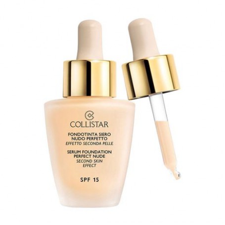 Тональный крем Collistar Serum Foundation Perfect Nude Second Skin Effect SPF 15 1 Ivory 30 мл