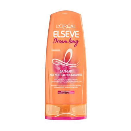 Бальзам L'Oreal Paris Elseve Dream Long Легкое расчесывание, для длинных поврежденных волос, 200 мл