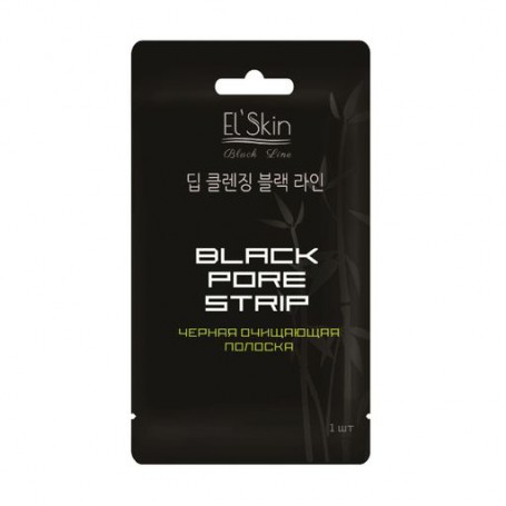 Полоска от черных точек Skinlite El'Skin Black Pore Strip, 1 шт