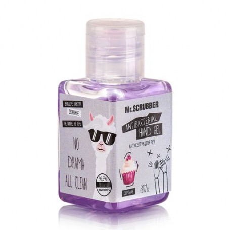 Антисептик для рук Mr.Scrubber Cupcake (этиловый спирт 70%), 30 мл