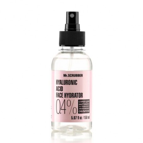 Спрей для лица Mr.Scrubber Hyaluronic Instant Face Hydrator 0.4% Увлажняющий, 150 мл