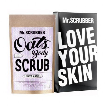 Скраб для тела Mr.Scrubber Oats Body Scrub с овсянными хлопьями для чувствительной кожи, 200 г