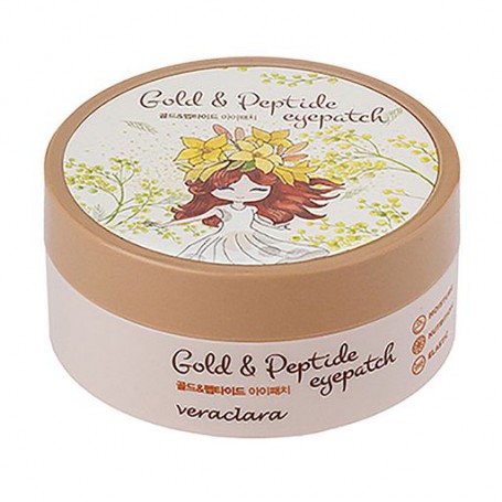 Патчи для кожи вокруг глаз Veraclara Gold And Peptide Eyepatch Золото и пептиды, 60 шт