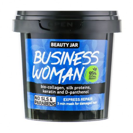 Маска Beauty Jar Business Woman для поврежденных волос, 150 мл