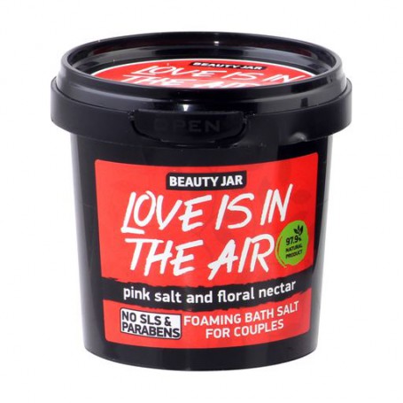 Пенящаяся соль для ванны Beauty Jar Love Is In The Air, 150 г