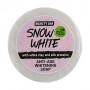 Парфумированое мыло Beauty Jar Snow White Anti-Age с белой глиною и протеинами шелка, 80 г