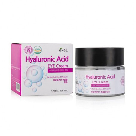 Увлажняющий крем для кожи вокруг глаз Ekel Hyaluronic Acid Eye Cream с гиалуроновой кислотой, 70 мл
