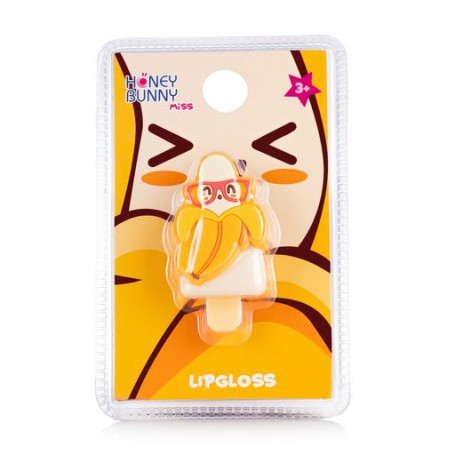 Блеск для губ Honey Bunny Miss Сладенький бананчик
