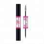 Тушь-подводка для глаз 2 в 1 Debby 2in1 Eyeliner & Mascara Extra Black экстрачерная, 11 мл