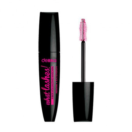 Тушь для ресниц Debby What Lashes Fiber Volumizing Mascara объемная, черная, 14.4 мл