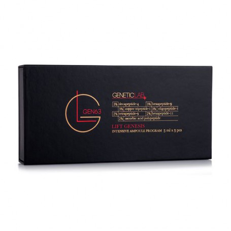Антивозрастная програма Age Control с пептидами GEN 63 GENETIC LAB Lift Genesis, 5 * 5 мл