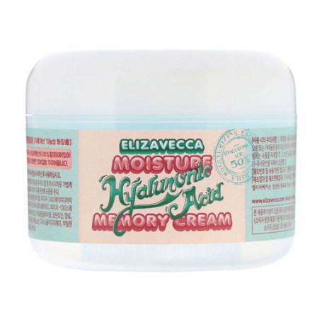Крем-пудинг для лица Elizavecca Moisture Hyaluronic Acid Memory Cream с гиалуроновой кислотой, 100 мл