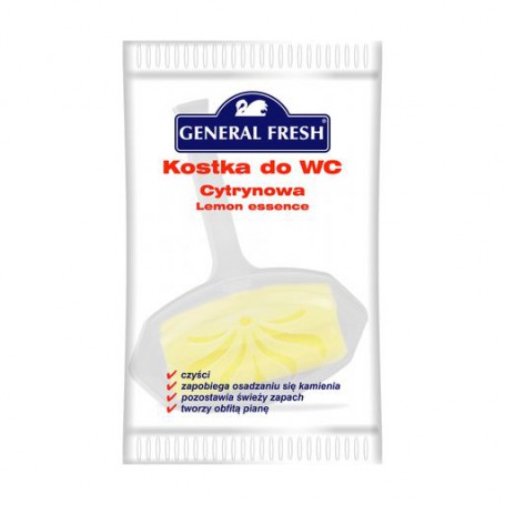 Ароматический блок для унитаза General Fresh Лимонный, 35 г