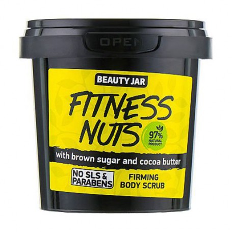 Скраб для тела Beauty Jar Fitness Nuts укрепляющий, 200 г