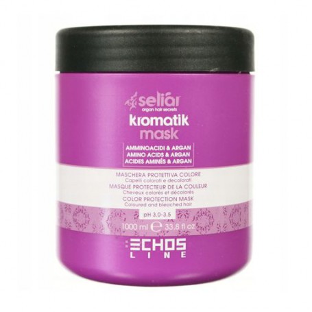 Маска Echosline Seliar Kromatik Mask для окрашенных волос, 1 л