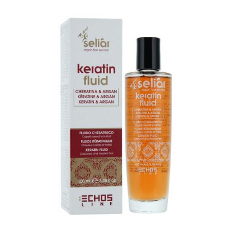 Масло для волос Echosline Seliar Keratin Fluid с кератином и аргана, 100 мл
