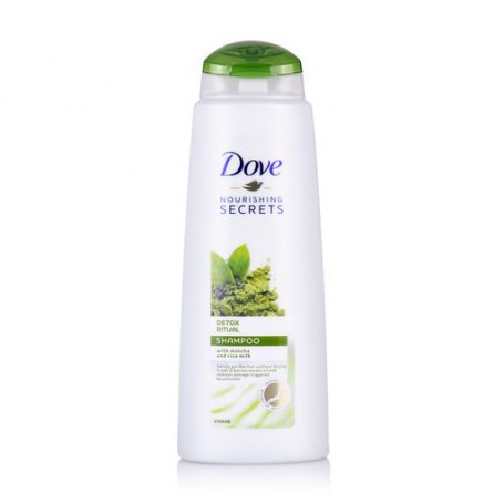 Шампунь-детокс для волос Dove Nourishing Secrets с чаем матча и рисовым молоком, 400 мл