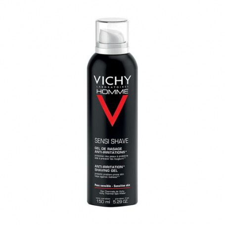 Гель для бритья Vichy Homme Anti-Irritation Shaving Gel для чувствительной и проблемной кожи, 150 мл