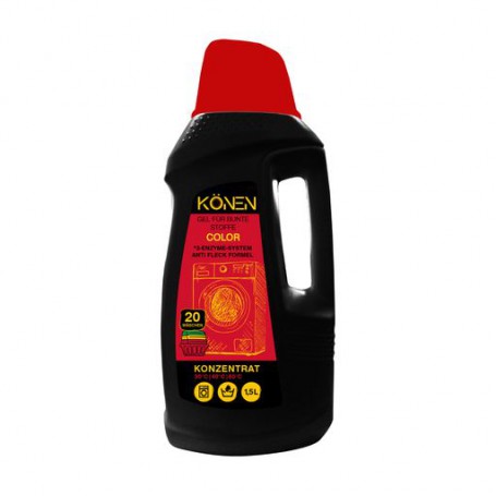Гель для стирки KÖNEN Color 20 стирок, 1.5 л