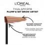 Тушь для бровей L'Oreal Paris Brow Artist Plump & Set для фиксации формы и придания цвета 108 Темный брюнет, 4.9 мл