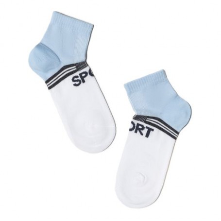 Носки Детские CONTE-KIDS ACTIVE 13С-34СП 311 бело-голубой р.16