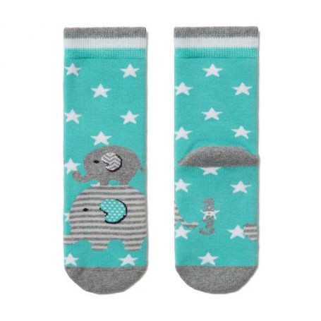 Носки Детские CONTE-KIDS SOF-TIKI 7С-46СП 415 бирюза р.14
