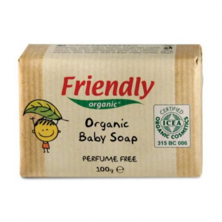 Детское мыло Friendly Organic Baby Soap Органическое, 100 г