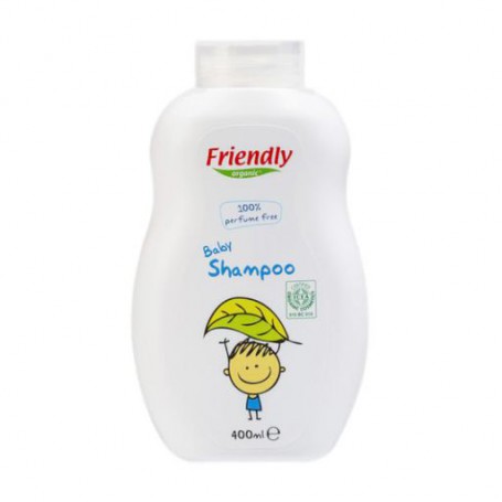 Детский шампунь Friendly Organic Baby Shampoo без запаха, 400 мл