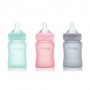 Стеклянная бутылочка для кормления Everyday Baby Silicone Coated с рождения, с силиконовым покрытием, розовая, 150 мл (10208)