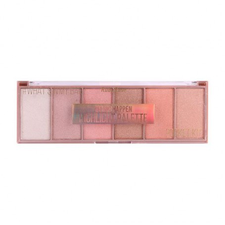 Палетка хайлайтеров Ruby Rose Magic Happen Highlight Palette HB-7511, 18 г