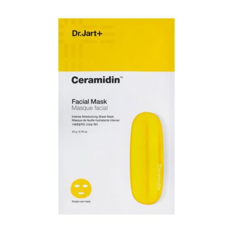 Увлажняющая тканевая маска для лица Dr. Jart+ Ceramidin Facial Mask с керамидами, 22 г
