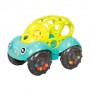 Детская игрушка-погремушка Lindo Б 339 Машинка голубая