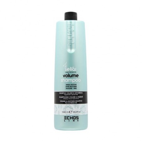 Шампунь для тонких волос Echosline Seliar Volume & Lightness Shampoo Объем и легкость, 1 л