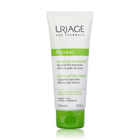 Маска-эксфолианты для лица Uriage Hyseac Exfoliating Mask для комбинированной и жирной кожи, 100 мл