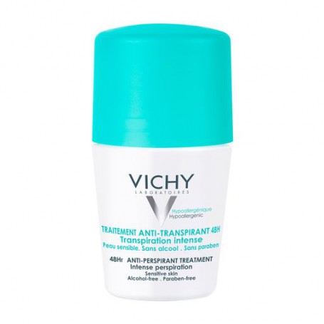 Шариковый дезодорант-антиперспирант Vichy 48 H Anti-Perspirant Treatment, женский, 50 мл