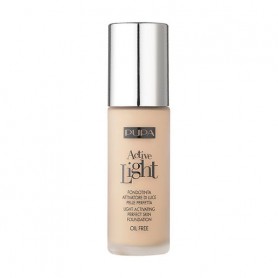 Тональная основа для лица Pupa Active Light SPF 10, 011 Light Beige, 30 мл