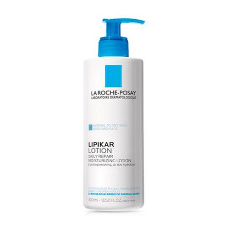 Липидовосстанавливающее средство для тела La Roche-Posay Lipikar для сухой, очень сухой кожи младенцев и взрослых, 400 мл