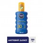 Солнцезащитный спрей Nivea Sun Spray SPF 30 Защита и увлажнение, водостойкий, 200 мл