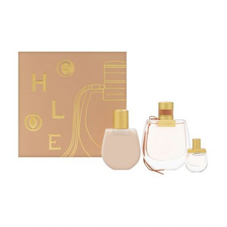 Парфюмированный набор Chloe Nomade женский (парфюмированная вода, 75 мл + парфюмированная вода, 5 мл + лосьон для тела, 100 мл)