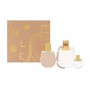 Парфюмированный набор Chloe Nomade женский (парфюмированная вода, 75 мл + парфюмированная вода, 5 мл + лосьон для тела, 100 мл)
