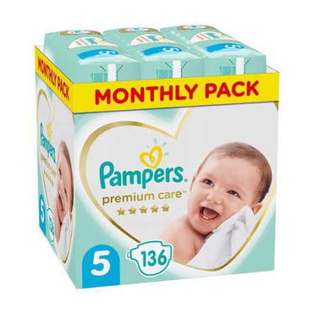 Подгузники Pampers Premium Care размер 5 (11-16 кг), 148 шт