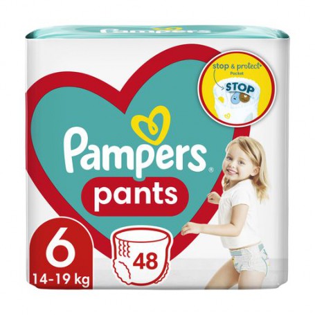 Подгузники-трусики Pampers Pants размер 6 (14-19 кг), 48 шт