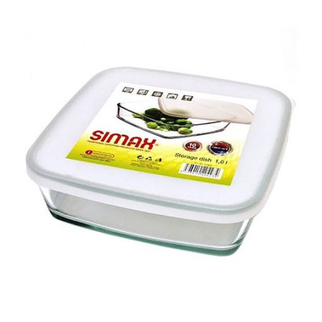 Ёмкость для продуктов Simax 7476/D с крышкой, 1 л