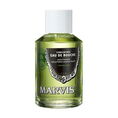 Концентрированный ополаскиватель для полости рта Marvis Concentrate Strong Mint Mouthwash Интенсивная мята, 120 мл