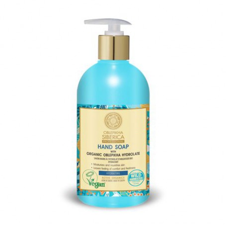 Мыло для рук Natura Siberica Oblepikha Siberica Professional Hand Soap Увлажняющее, 500 мл