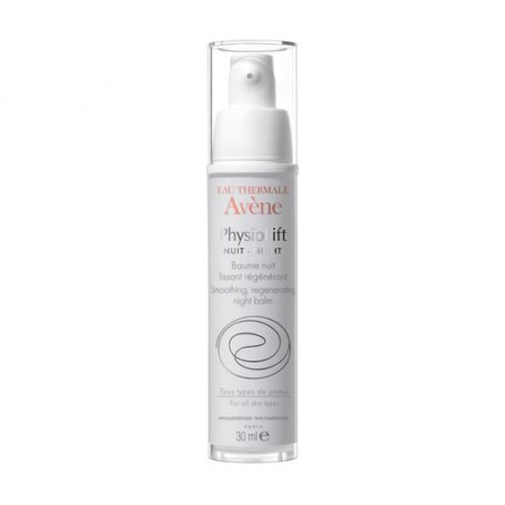 Ночной разлаживающий бальзам Avene Physiolift Nuit-Night Smoothing Regenerating Night Balm от глубоких морщин, 30 мл