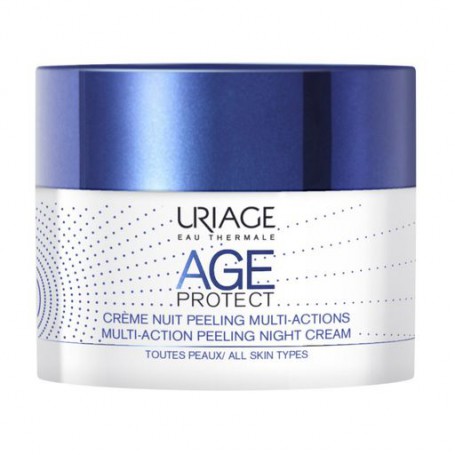 Ночной крем-пилинг Uriage Age Protect Multi-Action Peeling Night Отшелушивающий, 50 мл