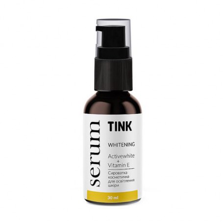 Осветляющая сыворотка для лица Tink Actiwhite + Vitamin E Whitening Serum с витамином E и феруловой кислотой, 30 мл