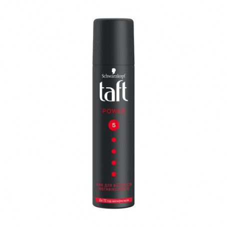 Лак для волос Taft Power Кофеин Мегафиксация 5, 75 мл