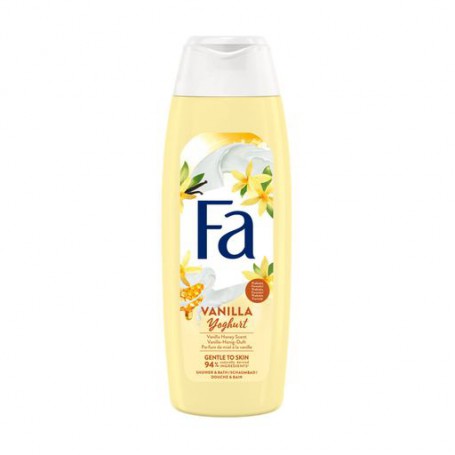 Гель для душа Fa Yoghurt Vanilla Honey Ванильный мед, с протеинами йогурта и ароматом ванильного меда, 750 мл